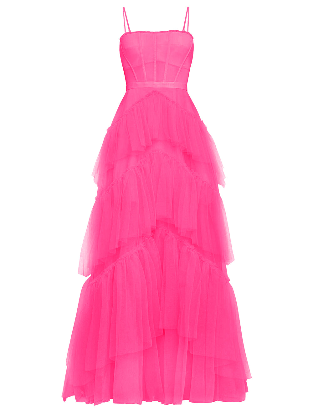 DIDA Tulle Dress in Fuchsia PM1108 Fuchsia / S Official JT Merch